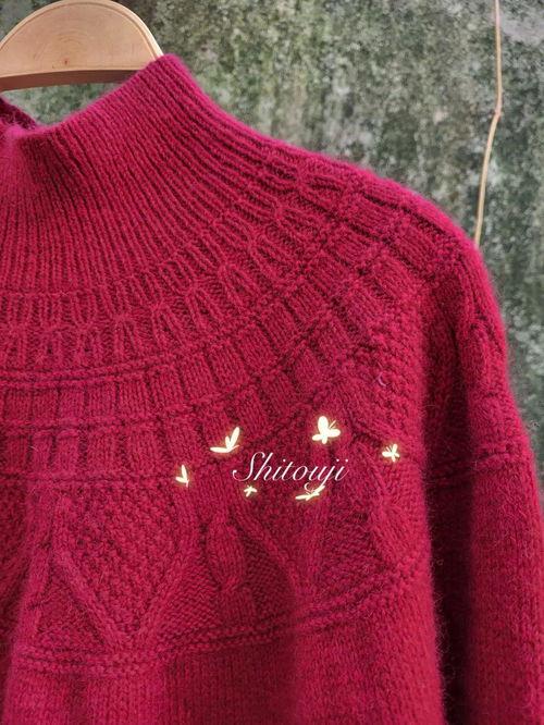 成人毛衣育克编织视频,轻松编织成人毛衣育克