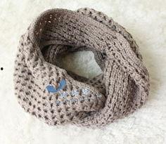 成人假领围脖钩织视频,轻松学会钩织成人假领围脖